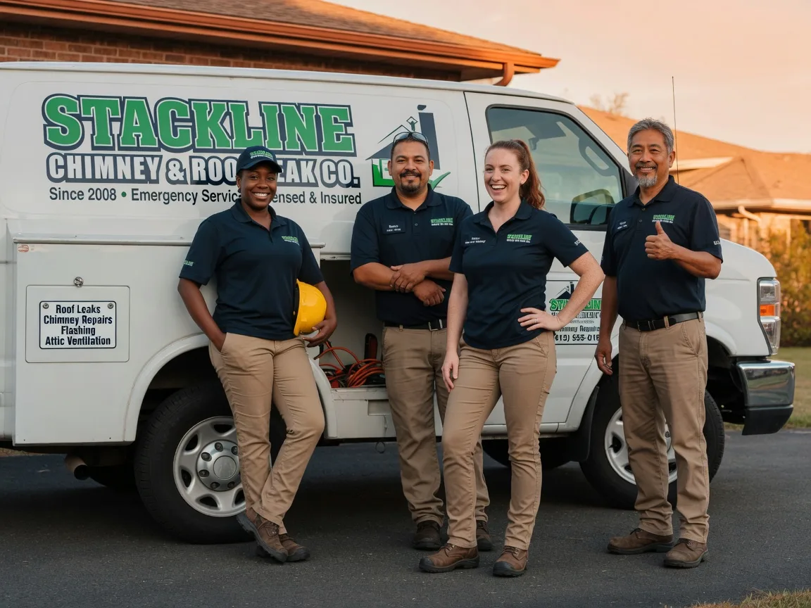 Chimney flashing repair company in Lake Lure, NC